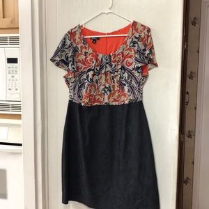 Blouse jean skirt dress